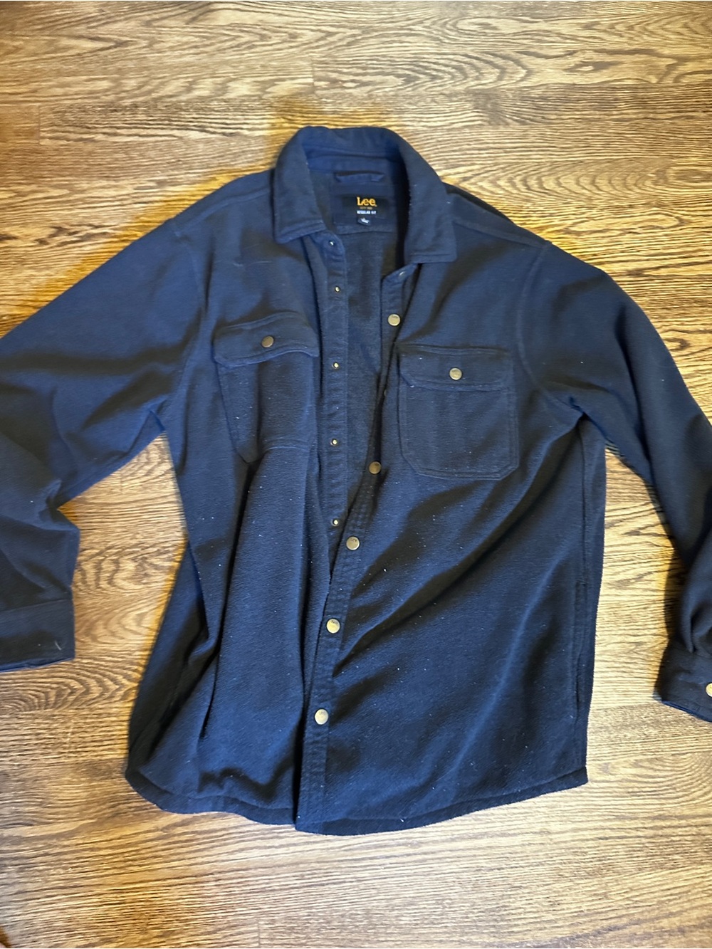 Lee Lightweight Button-Front Shirt Jacket